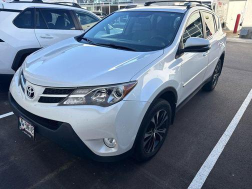 Blizzard Pearl 2015 Toyota RAV4 Limited