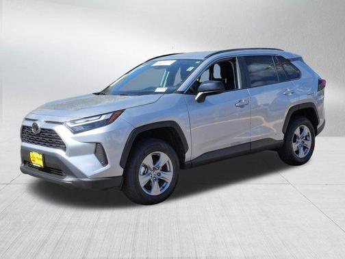 Silver Sky Metallic 2025 Toyota RAV4 Hybrid LE