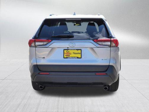 Silver Sky Metallic 2025 Toyota RAV4 Hybrid LE