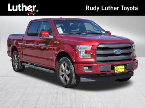 Ruby Red Metallic Tinted Clearcoat 2017 Ford F-150 Lariat