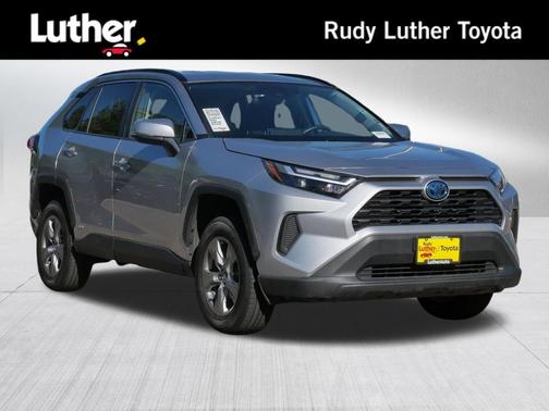 Silver Sky Metallic 2024 Toyota RAV4 Hybrid LE
