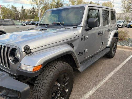 Billet Silver Metallic Clearcoat 2021 Jeep Wrangler Unlimited Sahara