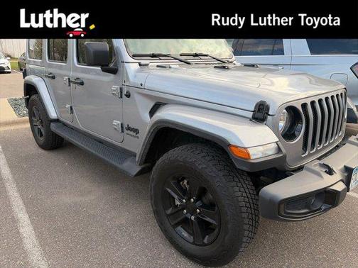 Billet Silver Metallic Clearcoat 2021 Jeep Wrangler Unlimited Sahara