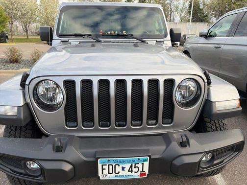 Billet Silver Metallic Clearcoat 2021 Jeep Wrangler Unlimited Sahara