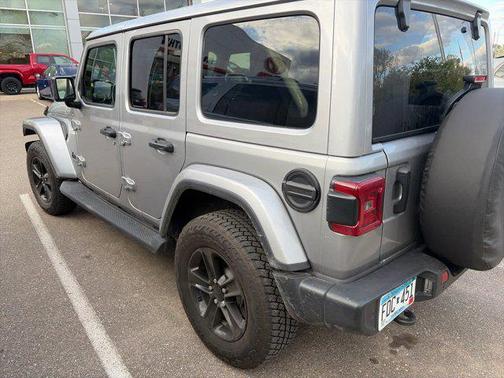 Billet Silver Metallic Clearcoat 2021 Jeep Wrangler Unlimited Sahara