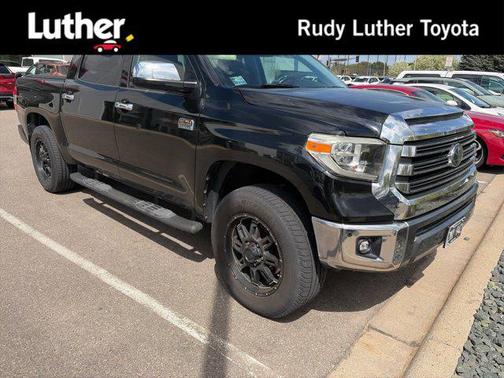 Midnight Black Metallic 2018 Toyota Tundra 1794 Edition