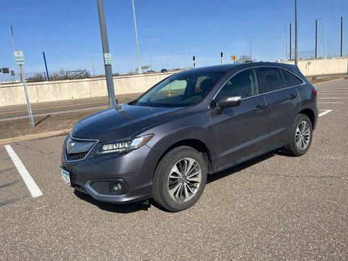 Modern Steel Metallic 2017 Acura RDX Advance Package