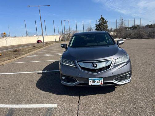 Modern Steel Metallic 2017 Acura RDX Advance Package