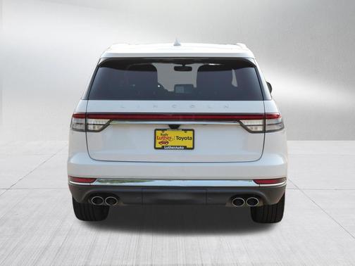 Pristine White Metallic Tri-Coat 2022 Lincoln Aviator Reserve AWD