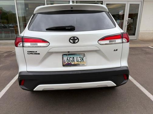 Wind Chill Pearl 2022 Toyota Corolla Cross LE