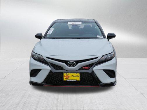 Ice Edge/Midnight Black Metallic 2021 Toyota Camry TRD