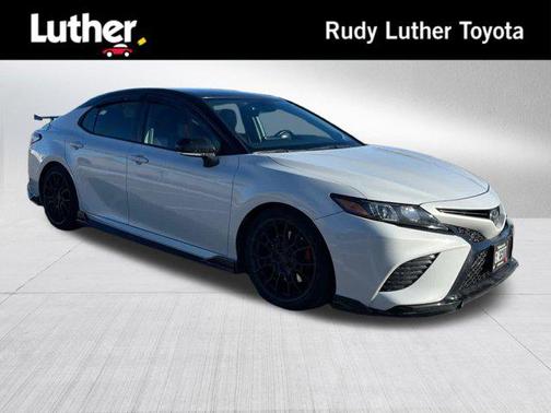 Ice Edge/Midnight Black Metallic 2021 Toyota Camry TRD