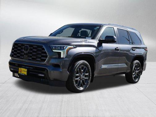 Magnetic Gray Metallic 2025 Toyota Sequoia Platinum