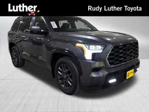 Magnetic Gray Metallic 2025 Toyota Sequoia Platinum