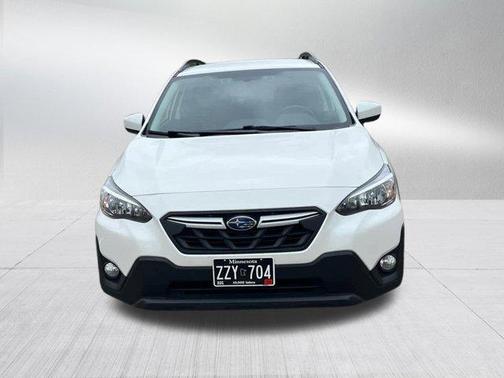 Crystal White Pearl 2021 Subaru Crosstrek Premium