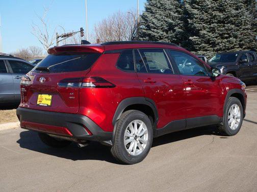 Soul Red Crystal 2026 Toyota Corolla Cross LE