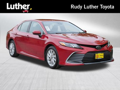 Supersonic Red 2024 Toyota Camry LE