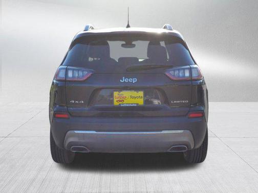 Diamond Black Crystal Pearlcoat 2019 Jeep Cherokee Limited