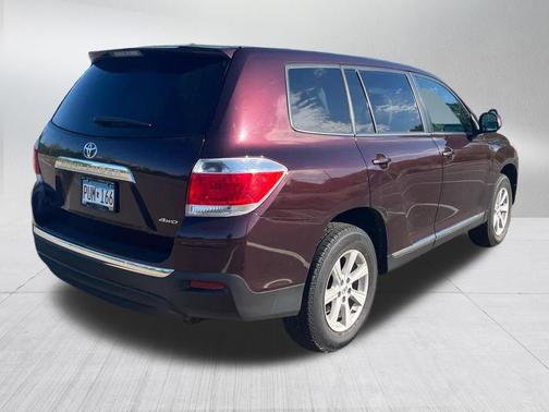 Sizzling Crimson Mica 2012 Toyota Highlander SE