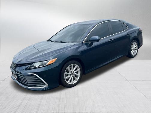 Galactic Aqua Mica 2021 Toyota Camry LE