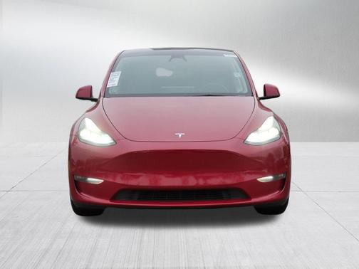 Red Multi-Coat 2022 Tesla Model Y Performance Dual Motor All-Wheel Drive