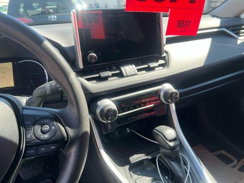 Silver Sky Metallic 2024 Toyota RAV4 Hybrid LE