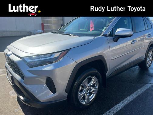 Silver Sky Metallic 2024 Toyota RAV4 Hybrid LE