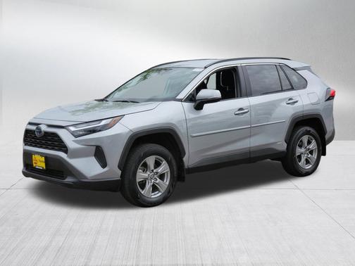 Silver Sky Metallic 2024 Toyota RAV4 Hybrid LE