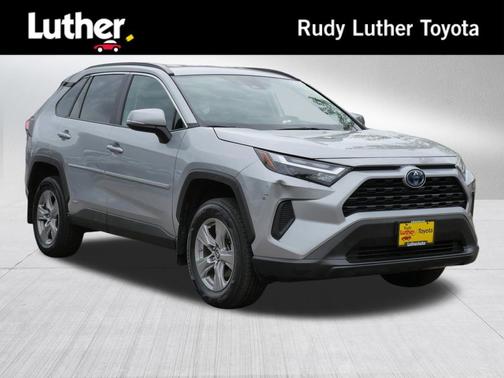 Silver Sky Metallic 2024 Toyota RAV4 Hybrid LE