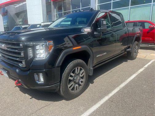 Ebony Twilight Metallic 2022 GMC Sierra 2500 AT4