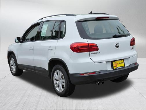 Pure White 2017 Volkswagen Tiguan 2.0T S 4MOTION