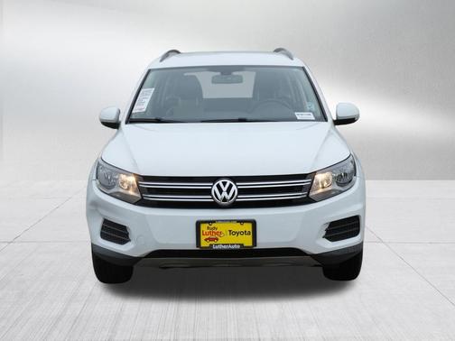 Pure White 2017 Volkswagen Tiguan 2.0T S 4MOTION
