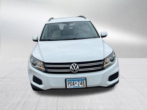 Pure White 2017 Volkswagen Tiguan 2.0T S 4MOTION