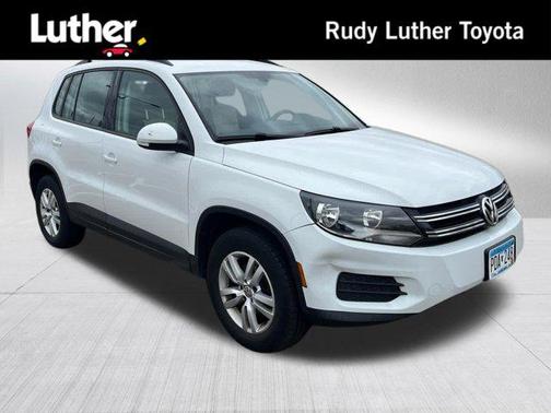 Pure White 2017 Volkswagen Tiguan 2.0T S 4MOTION