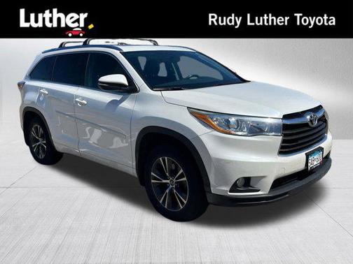 Blizzard Pearl 2016 Toyota Highlander XLE