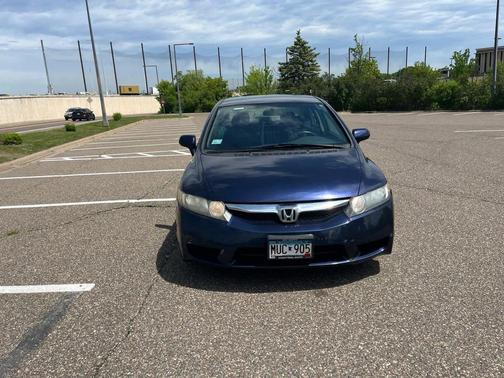 Atomic Blue Metallic 2010 Honda Civic LX-S
