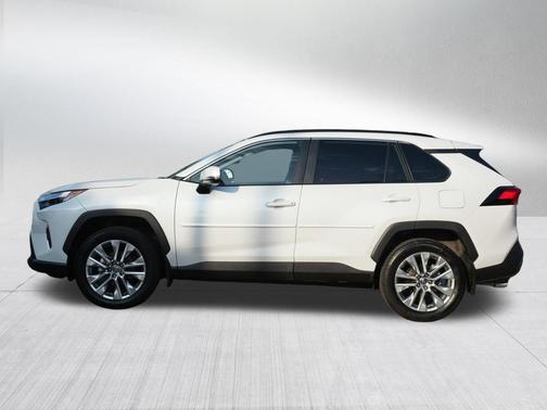 Wind Chill Pearl 2025 Toyota RAV4 XLE Premium