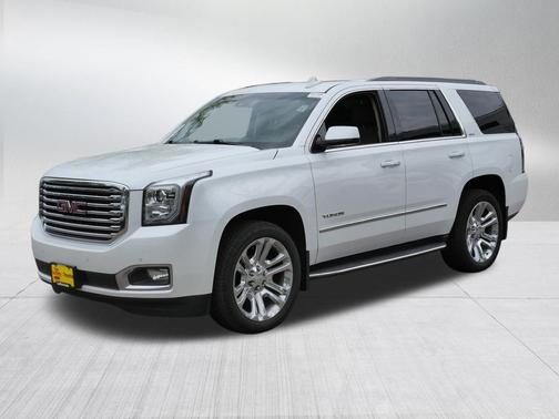 White Frost Tricoat 2017 GMC Yukon SLT