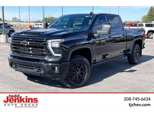 Black 2024 Chevrolet Silverado 2500 LTZ
