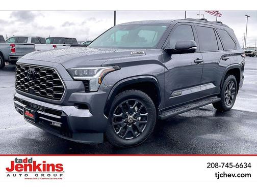 Magnetic Gray Metallic 2024 Toyota Sequoia Platinum