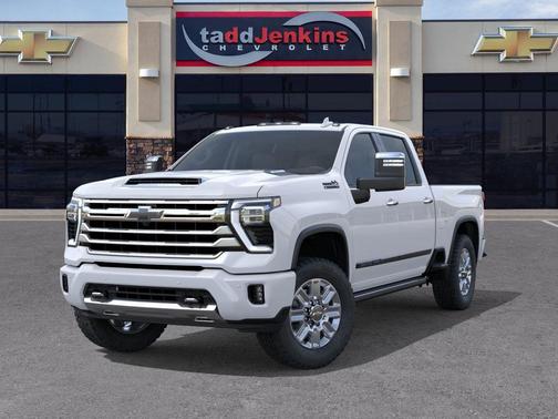 Polar White Tricoat 2026 Chevrolet Silverado 3500 High Country