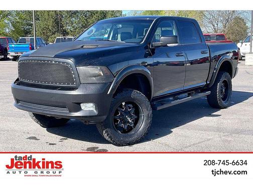 Black Clearcoat 2012 RAM 1500 Sport