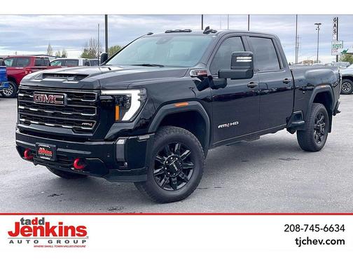 Onyx Black 2024 GMC Sierra 2500 AT4