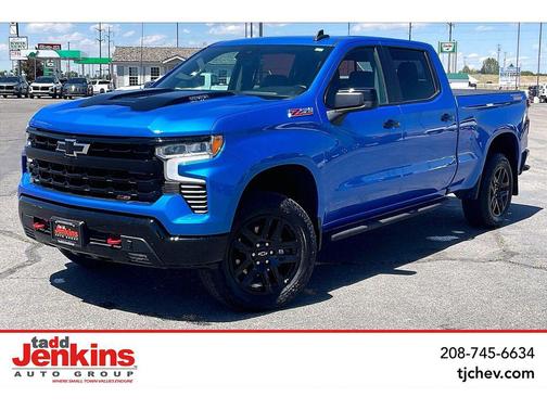 Riptide Blue Metallic 2025 Chevrolet Silverado 1500 LT Trail Boss