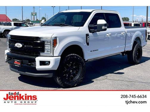 Oxford White 2018 Ford F-350 Lariat