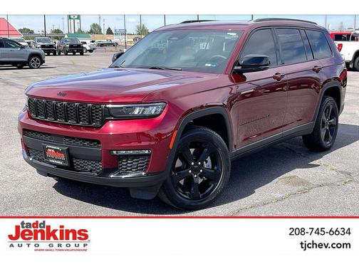 Velvet Red Pearlcoat 2024 Jeep Grand Cherokee L Limited