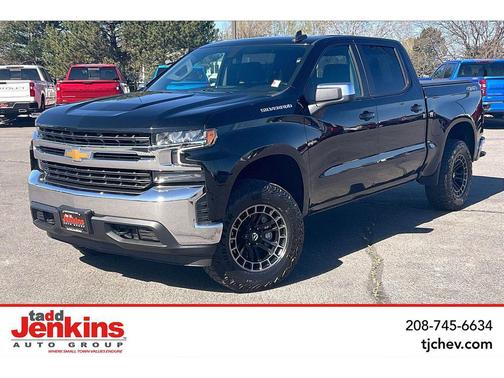Black 2021 Chevrolet Silverado 1500 LT