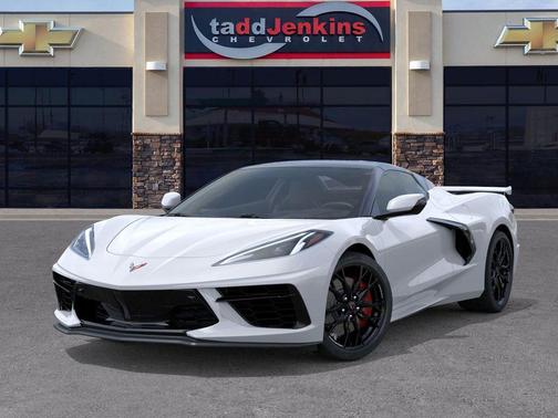 Arctic White 2026 Chevrolet Corvette Stingray w/3LT