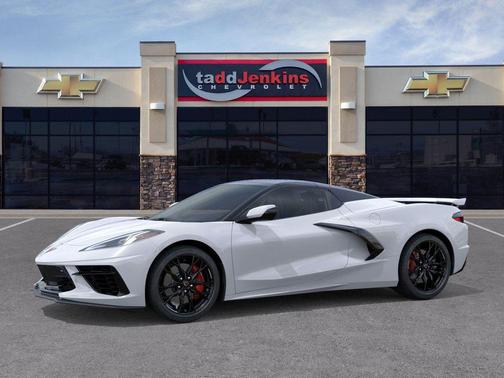 Arctic White 2026 Chevrolet Corvette Stingray w/3LT