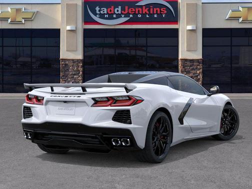 Arctic White 2026 Chevrolet Corvette Stingray w/3LT